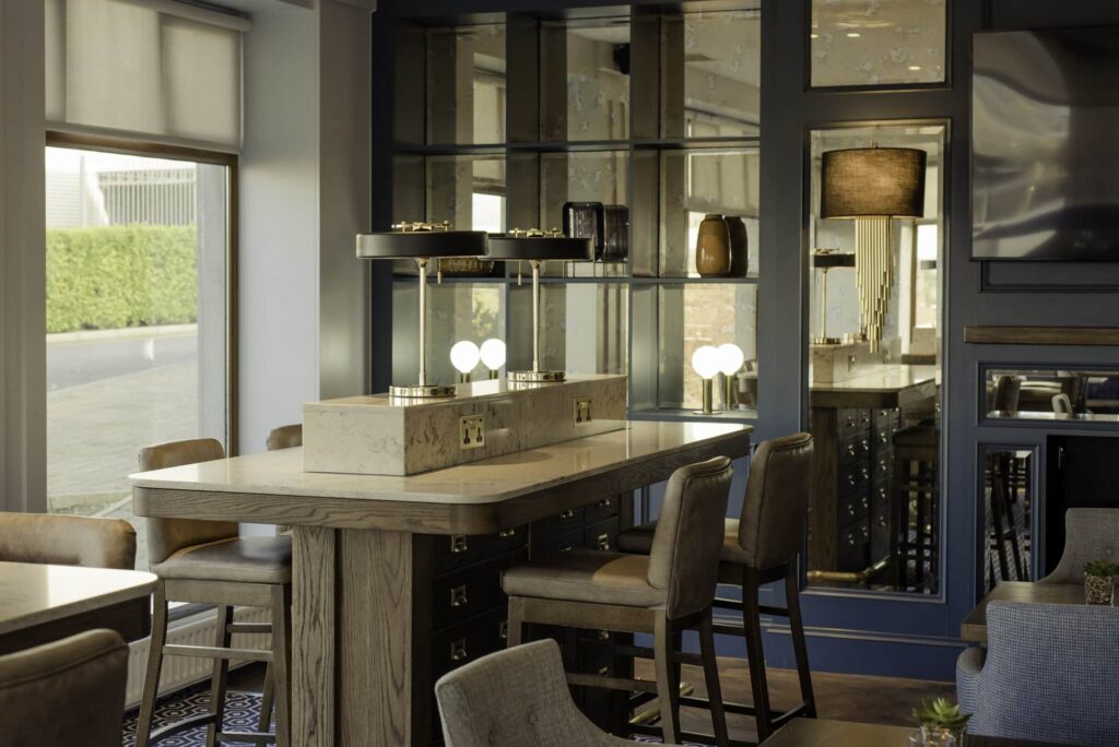 Viking Hotel Waterford The Wooden Pestle seating area by the window