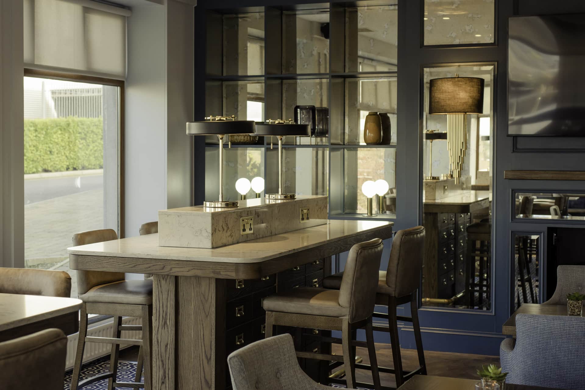 Viking Hotel Waterford The Wooden Pestle seating area by the window