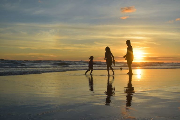 Family on the beaches Waterford