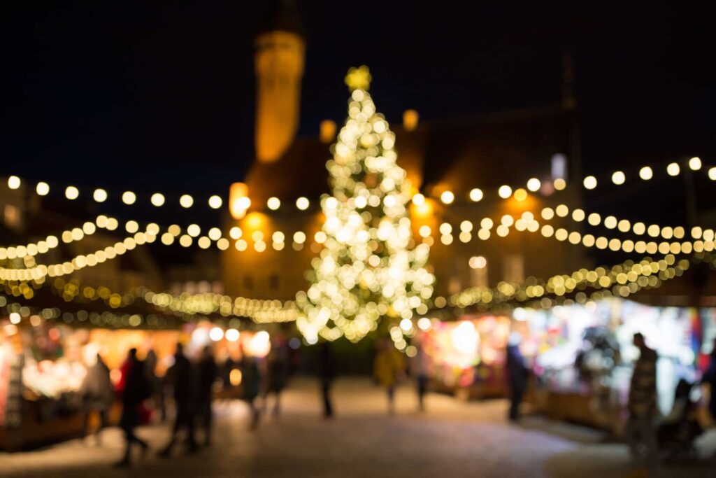 Christmas Market Lights