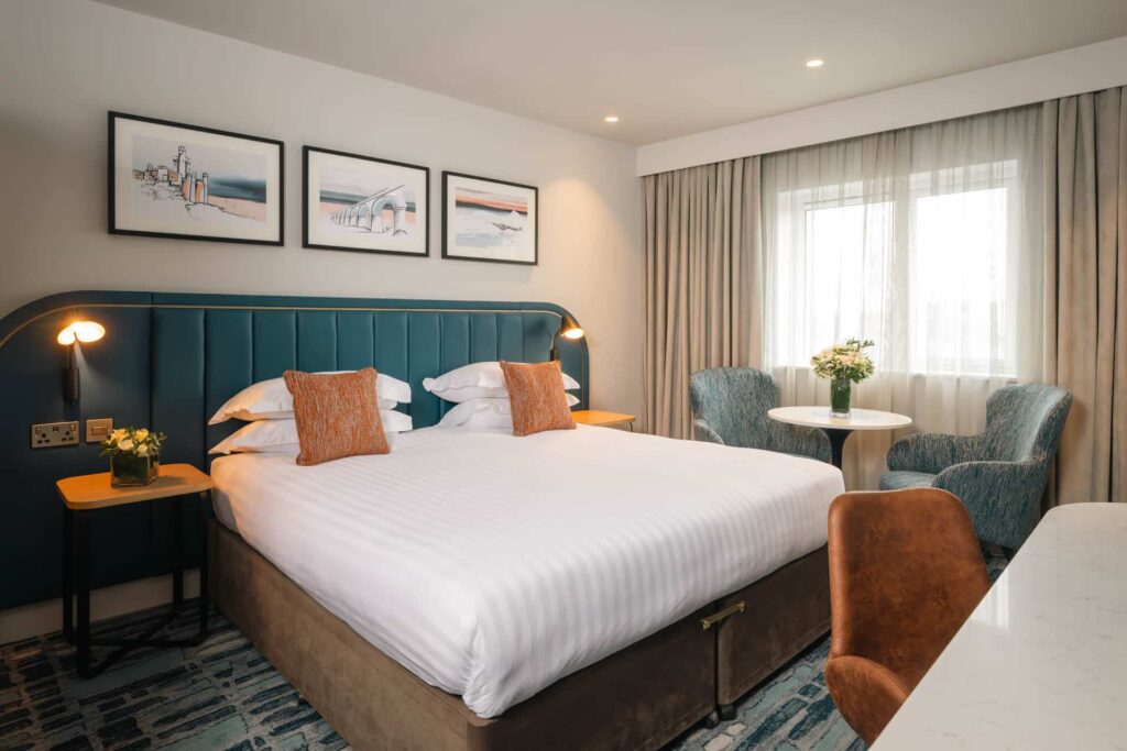 Viking Hotel Waterford Superior King Room with comfy bed