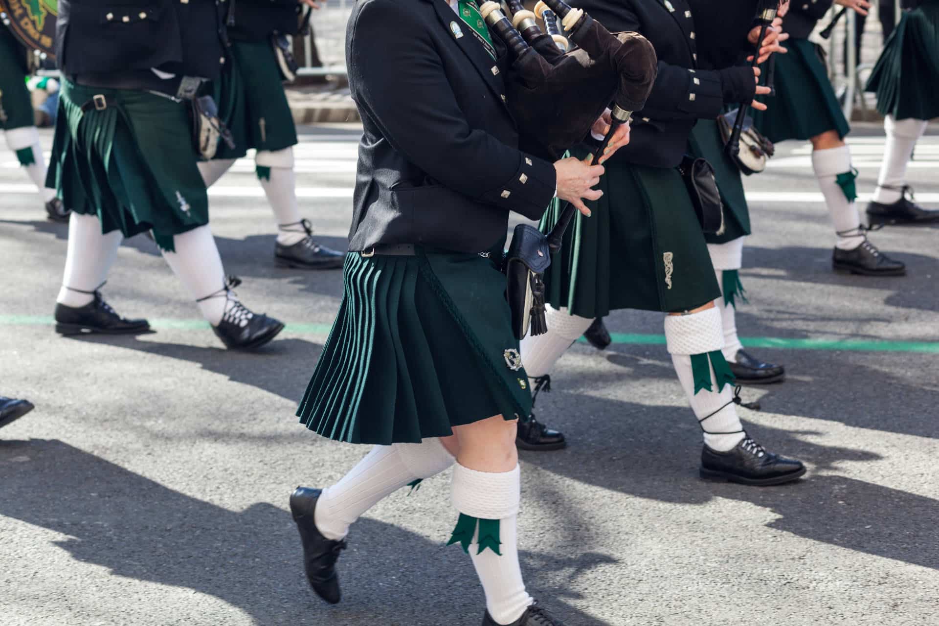 St.Patricks Day Parade Pipe Band