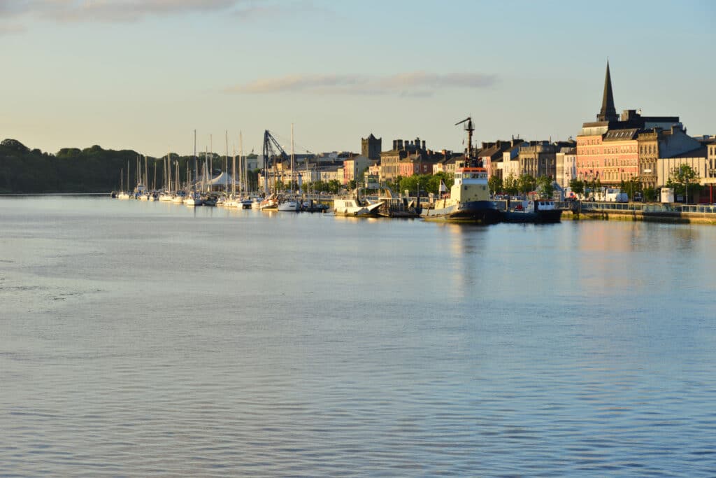 Waterford City by the waters