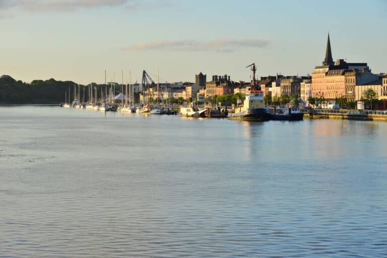 Waterford City by the waters